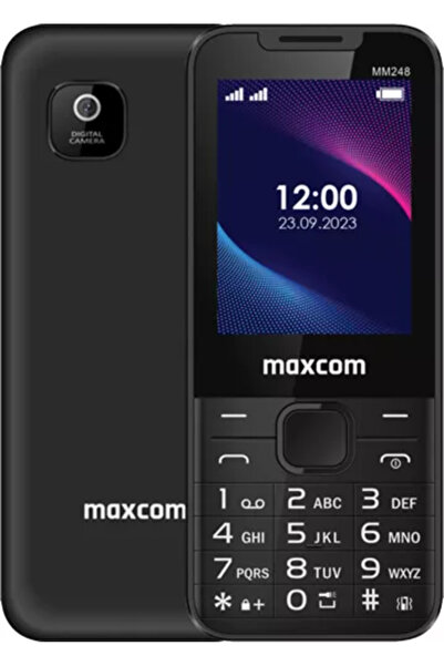 MAXCOM Clasic MM248 Dual SIM 4G Negru deschis