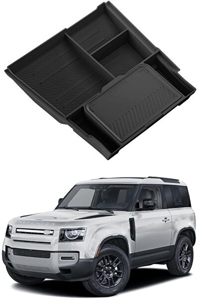 Generic Fits For Land Rover Defender 90/110/130 2026 2025 Console Organizer T...