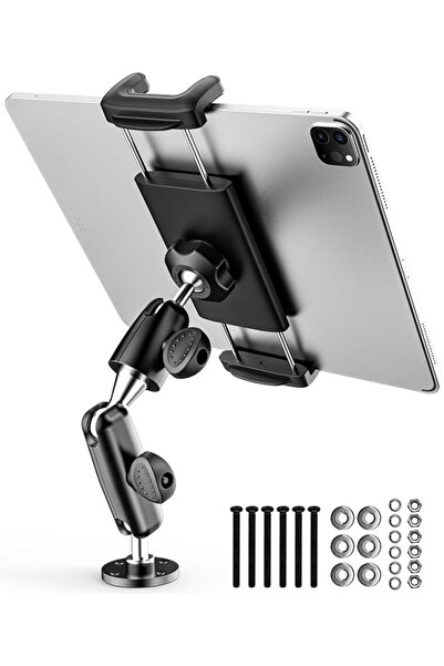 GENERAL Car Tablet Holder, Heavy Duty Drill Base - Tablet Mount for Car Dashb...