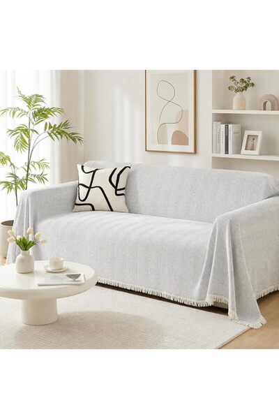 GENERAL Double-Sided Chenille Sofa Cover, Double-Sided Elegant Sofa Cover, No...