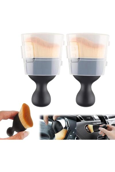 WEZCHUGHAOL 2PCS Automotive Interior Dusting Brush, Soft Bristles Car Duster ...