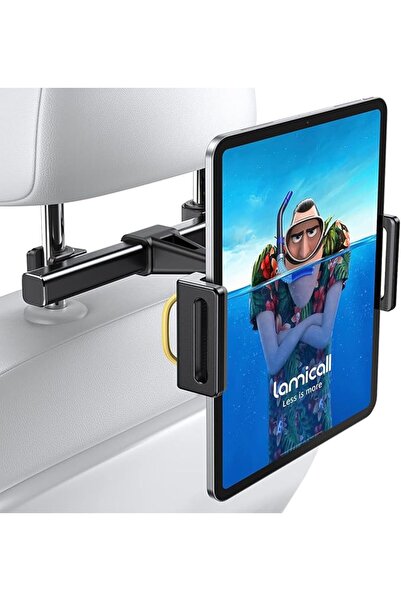 Lamicall Car Headrest Tablet Holder - Back Seat Mount Stand for Kids, Road Tr...
