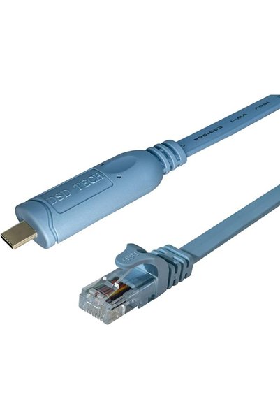DSDST كابل وحدة تحكم DSD TECH SH-RJ45B من USB C إلى RJ45 مع شريحة FTDI لأجهزة...