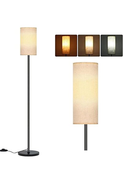 0TO1 TECH مصباح أرضي، مصباح LED حديث بثلاث درجات حرارة لونية، إضاءة أنيقة طوي...