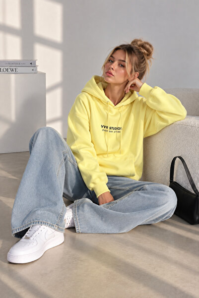 vayro Sweatshirt Kapüşonlu Vyr Studıos Baskılı BSR2015