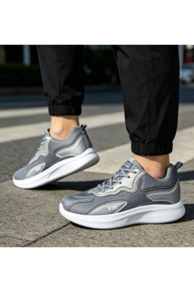 Chaolizi Men's Wavy Panel Athletic Sneakers