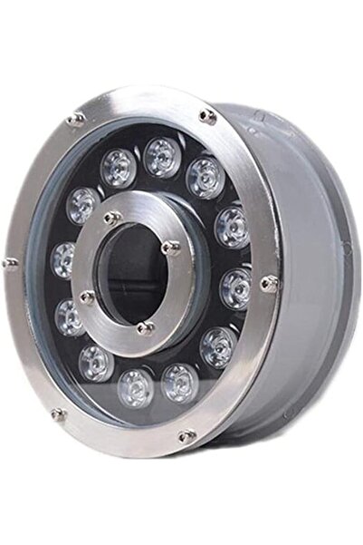 GENERAL 12W Submersible Underwater LED Ring Fountain Light, AC/ DC24V IP68 Wa...