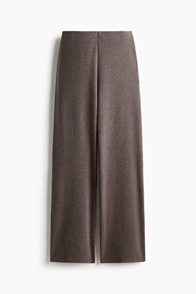H&M Geniş Triko Pantolon