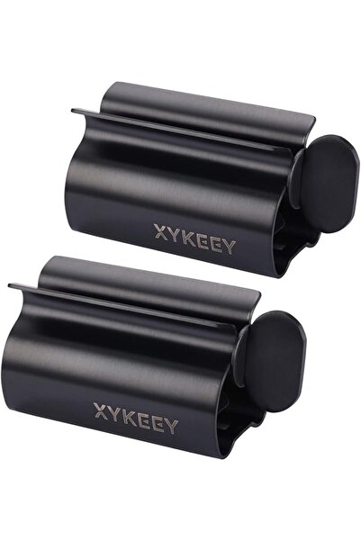 XYKEEY Toothpaste Tube Squeezer - Set of 2 Toothpaste Squeezer Rollers, Metal...