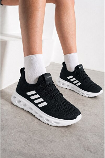 Nstil Unisex Sports Shoes with Stripes, Laceless, Breathable, Ultra Comfortab...