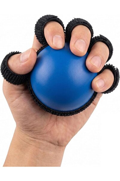 ToolHouse Hand Grip Strength Trainer Squeeze Ball, Portable Finger Exerciser ...