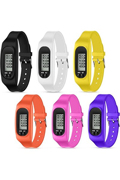 TERRIFI 6 Pcs Fitness Tracker Watch, Pedometer Tracker, Calorie Burn Trackers...