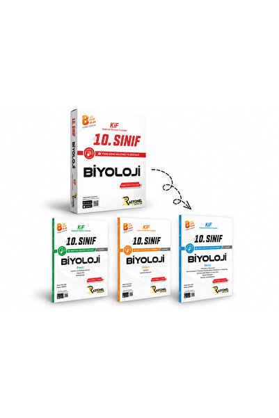 Rasyonel Yayınları 10. Sınıf Biyoloji Kademeli İlerleme Fasikül Seti- KİF (MA...
