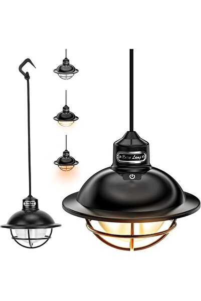 GENERAL Retro Rechargeable Camping Lanterns for Tents,Portable Tent Emergency...