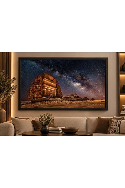 ALAYRA International لوحة فنية جدارية Signtouch AlUla Heritage Night مقاس 60×...