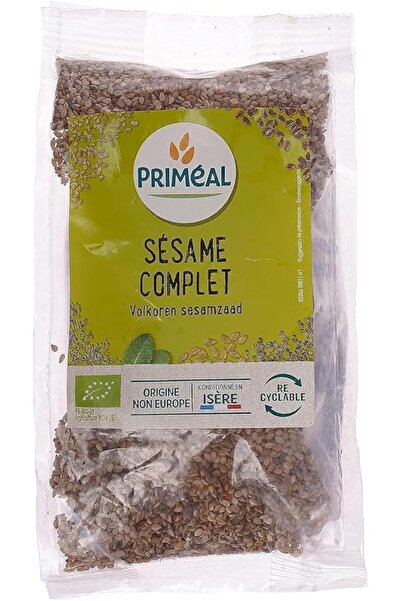 Primeal إكيبيو - بذور السمسم العضوية الكاملة 250 جرام