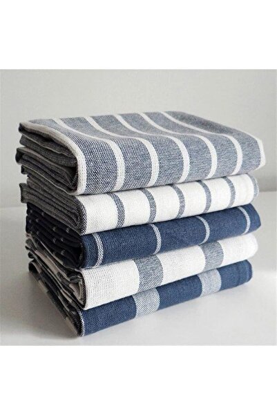 Yelajoy 5-Pack Premium Cotton Kitchen Towels – 45x70 cm Super Absorbent Dish ...