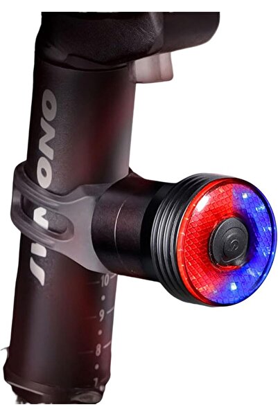GENERAL Bike Tail Light, USB Rechargeable Smart Bike Tail Light, 8 Light Mode...