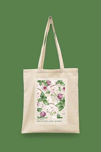 Bi Dünya Haber Man Is Created in the Most Beautiful Form Islamic Series Tote ...