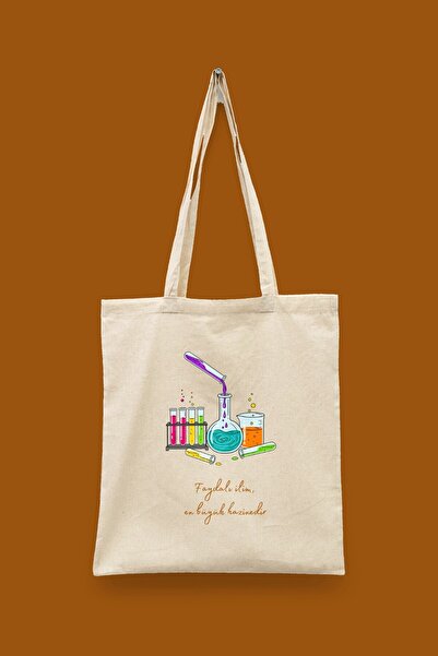 Bi Dünya Haber Useful Knowledge Is the Greatest Treasure Islamic Series Tote ...