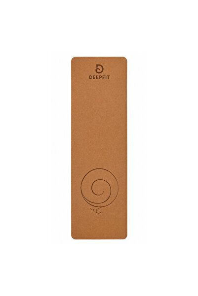 DEEPFIT Cork Yoga Mat, Eco Friendly Yoga Mat for Men & Women, Non Slip Exerci...