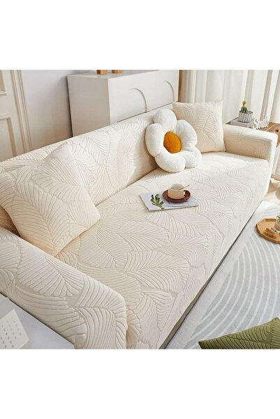 Yelajoy Cotton Quilted Couch Cover,Sectional Sofa Furniture Protector