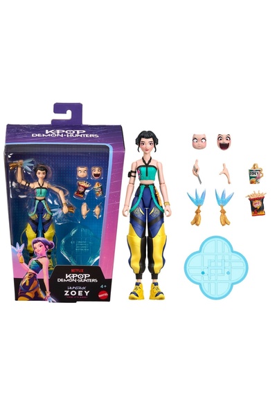 mattel K-POP Demon Hunters Zoey Aksiyon Figürü JRY32