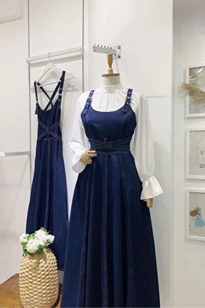 fayaboutique.com Uzun Model Özel Tasarım Kot Jile