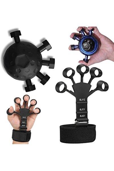 ToolHouse Adjustable Finger Strengthener – Finger Exerciser for Hand and Wris...