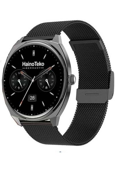 HAINOTEKO -16 AMOLED Bluetooth Calling Smartwatch With 3 Strap Set