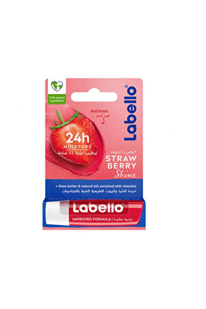 LABELLO Strawberry Shine Lip Balm 4.8g