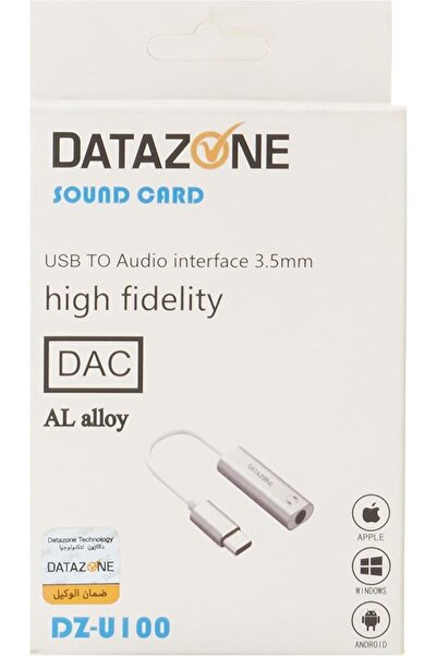 Datazone Sound Card, Usb Audio Adapter, Adapter From Usb 2.0 To 3.5 Mm Audio ...