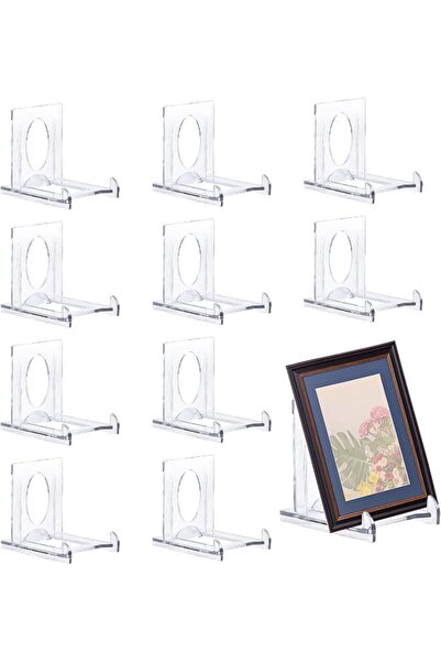 EXCEFORE Acrylic Display Stand with Adjustable Angle for Plates and Photos, 1...