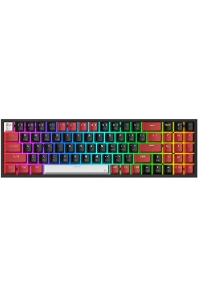 REDRAGON K628 PRO 75% 3-Mode Wireless RGB Gaming Keyboard, 78 Keys Hot-Swappa...