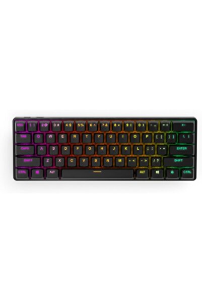 SteelSeries Apex Pro Mini Wireless HyperMagnetic 60 Percent Gaming Keyboard -...