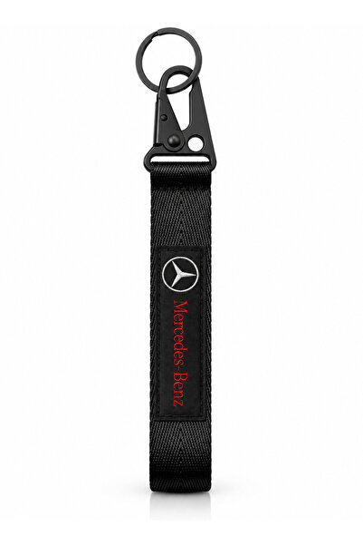 Mercedes Benz Premium Car Keychain Compatible Style Key Holder With Metal Cli...