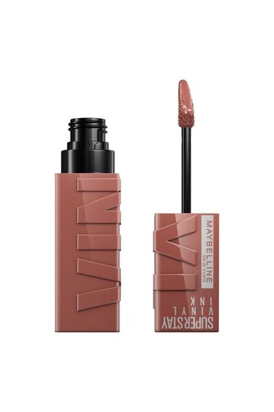 Maybelline New York Υγρό κραγιόν με λάμψη βινυλίου, μεγάλης διάρκειας SuperSt...