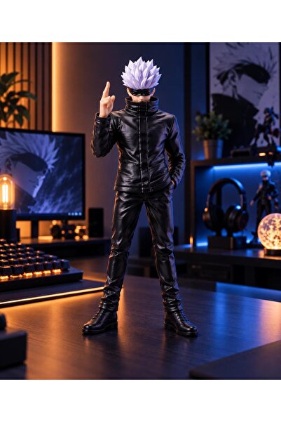 Genel Markalar Gojo Satoru Figürü 20 cm 3D Baskı Dekoratif Anime Figür
