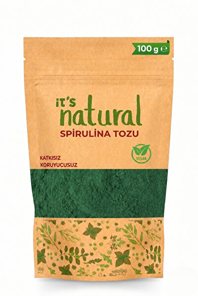it's Natural Spirulina Tozu 100 G Katkısız
