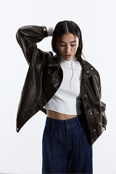 LEFTIES Oversize bomber ceket