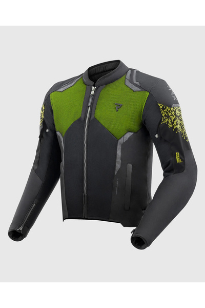 Rebelhorn Jax Green Biker Jacket