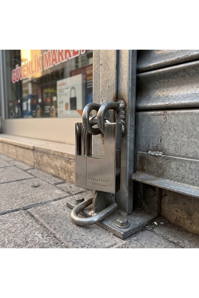 Tomax Asma Ki̇li̇t Krom 50 mm Si̇perli̇ |   Shop Lock • Warehouse Lock • Shut...