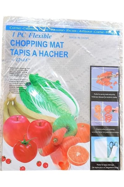 Generic Flexible Chopping Mat, 30x33 cm, Multipurpose Kitchen Cutting Board, ...