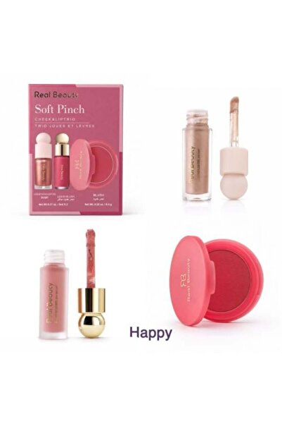 real beauty إضاءة وبلاشر ريل بيوتي Happy – رقم الصنف RB1541