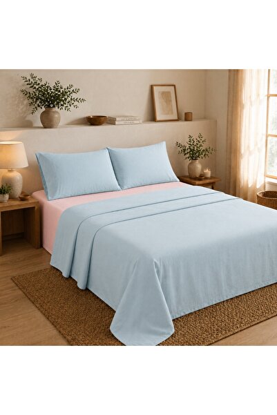 OXFORD HOME Σετ Σεντονιών Διπλού Κρεβατιού 100% Βαμβάκι 200tc 240x260εκ., 4 τ...