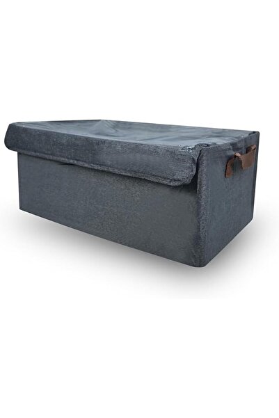 Home Dwell Cationic Laundry Bag with Cover - 47 x 27 x 19 cm for Compact and ...
