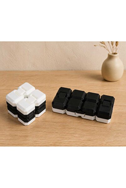 dexpo siyah beyaz infinity cube , katlaç , Stres Küpü , Hareketli Stres Küpü