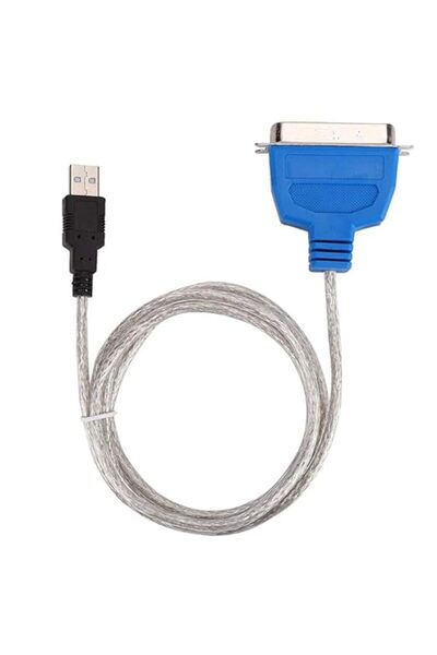 GENERAL محول كابل طابعة USB إلى 1284 بسرعة 12 ميجابت في الثانية يدعم ويندوز 9...