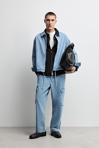 LEFTIES Loose fit kargo jogger jean