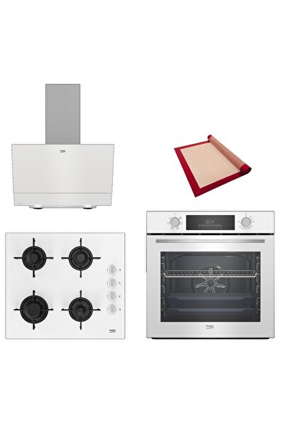 Beko New White Star 3 lü Ankastre Set 687 ( BFC 331 B - BOCD T 6012 EB - BDE ...